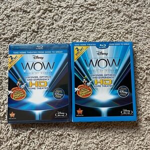 Disney WOW: World of‎ Wonder Blu-ray Disc, 2010, 2-Disc Set new w/slipcover!✅